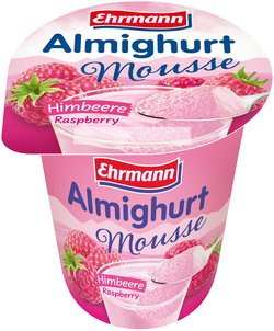 Ehrmann Almighurt mousse 200g vadelma
