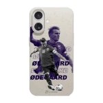 Phonecases3D iPhone 17 Norges Fotballforbund Ødegaard kompostoituva suojakuori, valkoinen