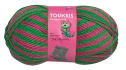 Toukkis raitaneulelanka 150g 8691