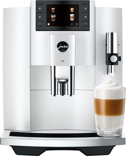 Jura E8 Piano White EC kahvikone