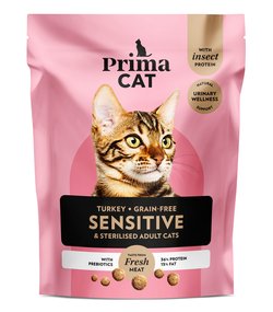 PrimaCat viljaton kalkkuna steriloiduille aikuisille kissoille 400g