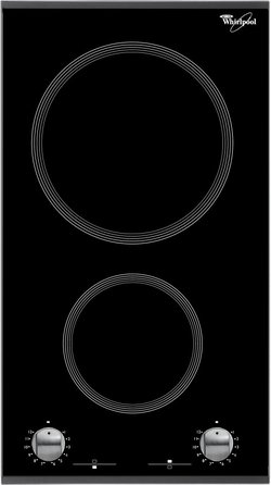 Whirlpool AKT 360/IX keraaminen keittotaso, 30 cm