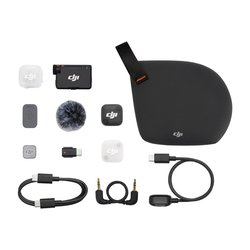 DJI Mic Mini 2 -langaton mikrofonijärjestelmä (1 TX + 1 RX)