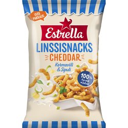 Linssisnacks Estrella 125 g Sourcream & Onion