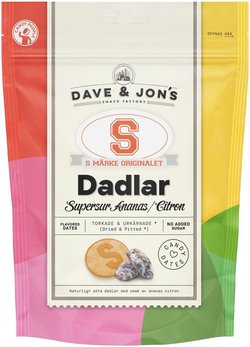 Dave & Jon´s Taateli ananaksen- ja sitruunanmakuinen taateli