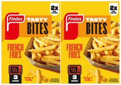 Findus Mikrovalmiit Ranskanperunat 2 x 100 g pakaste