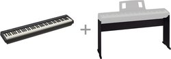 Roland FP-10 -digitaalipiano ja Roland KSCFP10-B -pianojalusta, musta