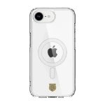 Phonecases3D iPhone 17e/16e Aalesunds FK Clear case (MagSafe) -suojakuori, valkoinen