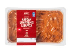 Naudan uunivalmis lihapata