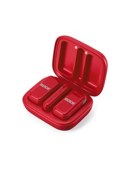 Rode Wireless Micro USB-C -langaton mikrofonijärjestelmä, punainen