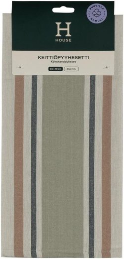 House keittiöpyyhe Stripe 50 x 70 cm 2 kpl
