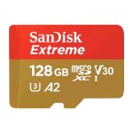 SanDisk Extreme PLUS microSDXC -muistikortti, 128 Gt