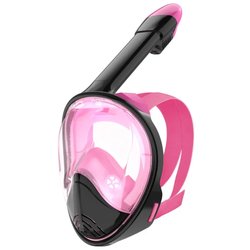 iSport Full Face musta/pinkki S/M sukellusmaski