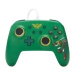 PowerA Hyrule Defender peliohjain, vihreä/valkoinen/keltainen