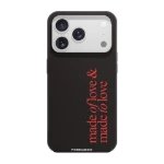 Phonecases3D iPhone 17 Pro Martine Halvorsen kompostoituva suojakuori, musta
