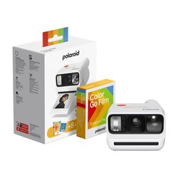 Polaroid Go Gen 3 -pikakamera ja värikuvafilmi, 8 kuvaa, valkoinen