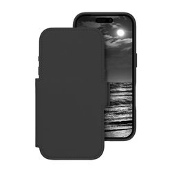 Dbramante1928 iPhone 17 Pro Lynge MagSafe ICON -lompakkosuojakuori, musta