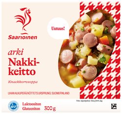 Saarioinen arki nakkikeitto 300g