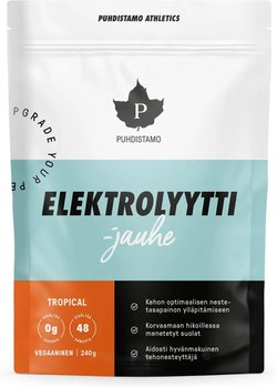Puhdistamo Athletics Elektrolyyttijauhe Tropical, 240 g