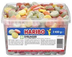 Haribo Hedelmäkiekko irtomakeinen, 2,45 kg