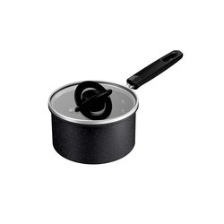 Tefal Excell Cook keittokasari, 16 cm/1,7 l, lasikansi, musta
