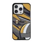 Phonecases3D iPhone 16 Pro IL Runar -3D suojakuori, musta