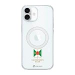 Phonecases3D iPhone 16 Varbergs BoIS Clear case (MagSafe) -suojakuori, valkoinen