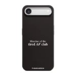 Phonecases3D iPhone Air Marit Bakkli kompostoituva suojakuori, musta