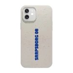 Phonecases3D iPhone 12 Sarpsborg 08 kompostoituva suojakuori, valkoinen