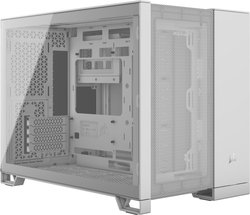 Corsair 2500D Airflow Micro-ATX-kotelo ikkunalla, valkoinen