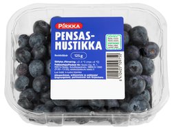 Pirkka pensasmustikka 125g