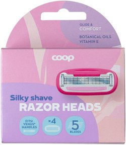 Coop Silky Shave vaihtoterät 4 kpl