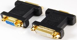 Fuj:tech DVI-naaras - VGA-naaras -adapteri