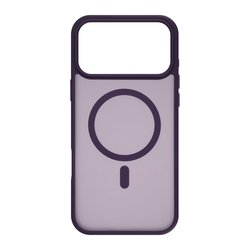 FoneKit MagSafe Soft Touch suojakuori, iPhone 17 Pro Max, violetti