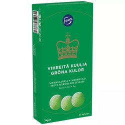 Vihreitä kuulia Fazer 260 g marmeladi