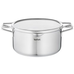 Tefal Nordica kattila 24 cm / 4,8 L, ruostumaton teräs