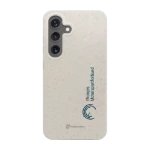 Phonecases3D Samsung Galaxy S25 Norges Motorsportforbund kompostoituva suojakuori, valkoinen