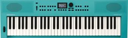 Roland GO:KEYS 3 -kosketinsoitin, turkoosi
