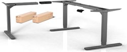 Elfen Ergodesk Pro Upgradekit -lisäjalka, harmaa