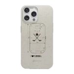Phonecases3D iPhone 14 Pro Pixbo IBK kompostoituva suojakuori, valkoinen