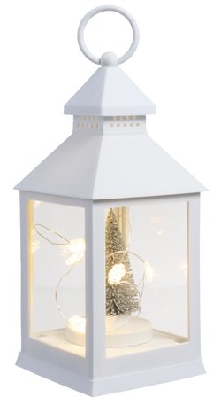 myhome Lumihiutale LED-lyhty 24cm valkoinen