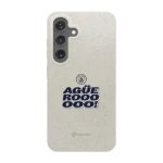 Phonecases3D Samsung Galaxy S25 Man City kompostoituva suojakuori, valkoinen