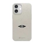 Phonecases3D iPhone 16 RBK kompostoituva suojakuori, valkoinen