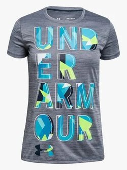 Under Armour Hybrid 2.0 Big Logo T-Paita, Academy