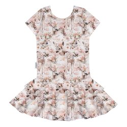 Outlet Print Frilla T-Shirt Dress