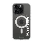 Phonecases3D iPhone 16 Pro Max RBK Clear case (MagSafe) -suojakuori, musta