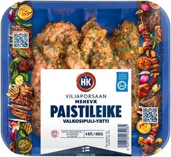 HK Viljaporsaan mehevä paistileike valkosipuli ja yrtit 400g
