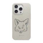 Phonecases3D iPhone 16 Pro Pixbo IBK kompostoituva suojakuori, valkoinen