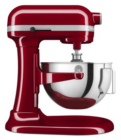 KitchenAid Heavy Duty 5,2 litran yleiskone nostettavalla kulholla, punainen