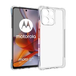 Insmat Motorola Moto G75 650-1300 suojakuori, läpinäkyvä